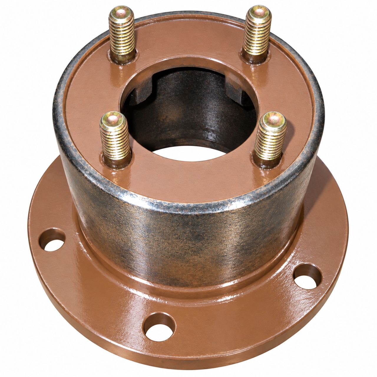 Cubo flangeado / flange de acoplamento com prisioneiros