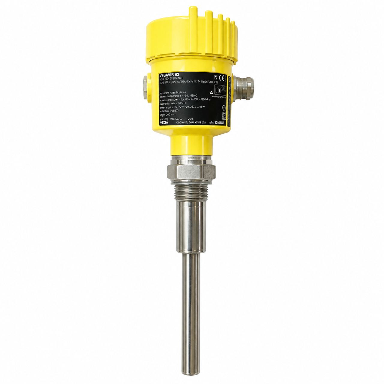 CHAVE DE NÍVEL VIBRATÓRIA VEGA VEGAVIB 63 – VB63