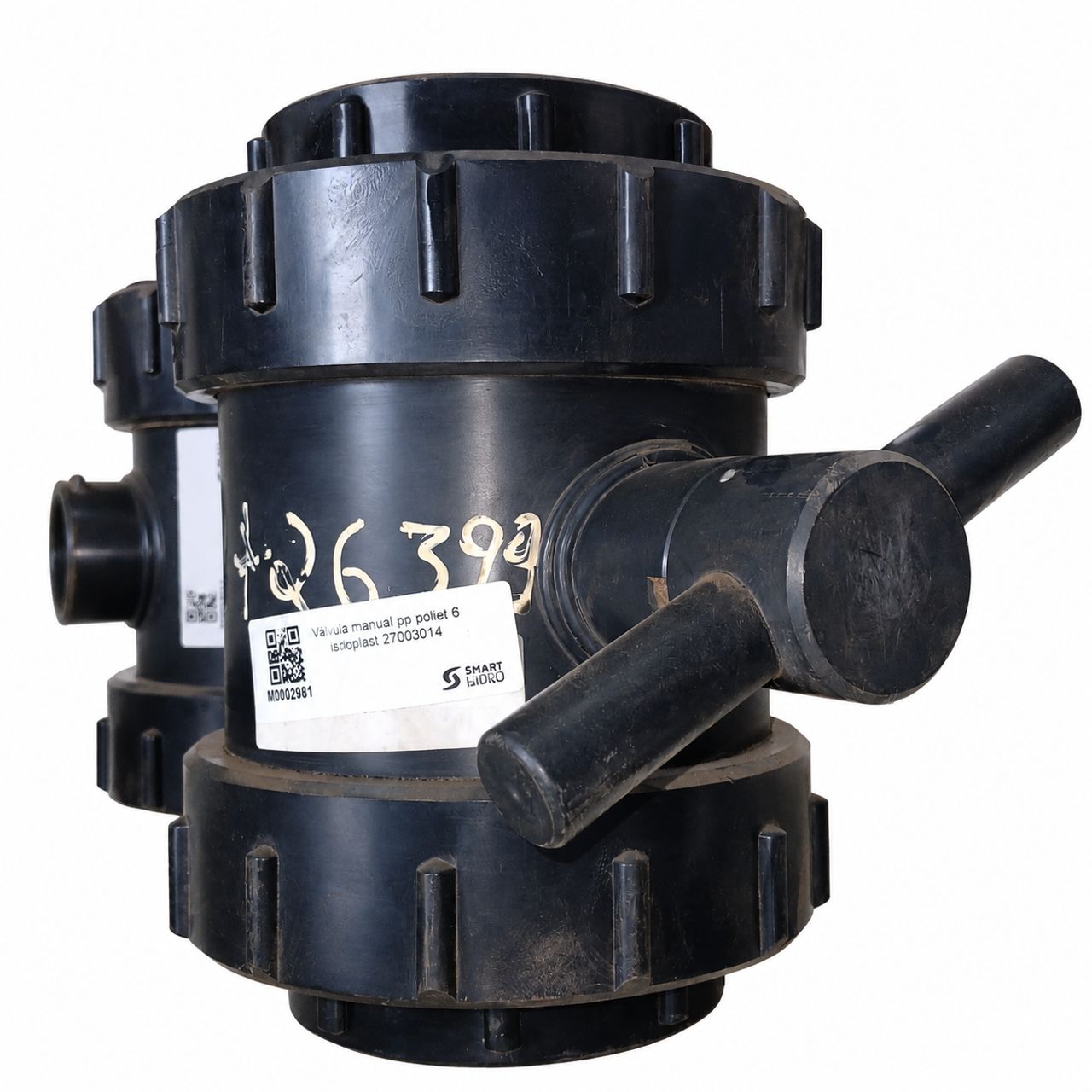 Válvula Manual PP Isolaplast 6" – Cód. 27003014