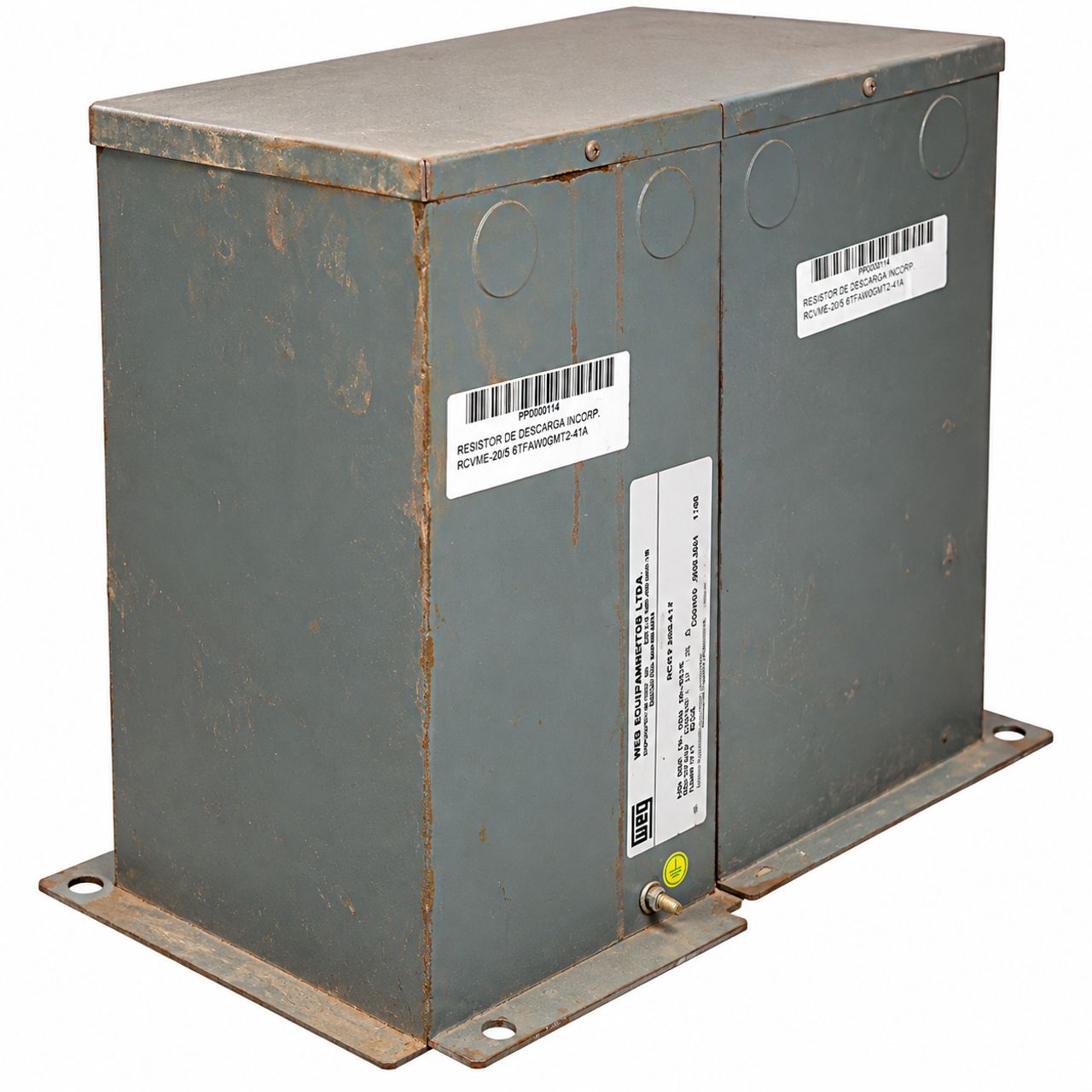 Banco de Capacitores WEG BCW-E 20/5.6 – 480 V – 60 Hz – 24,1 A